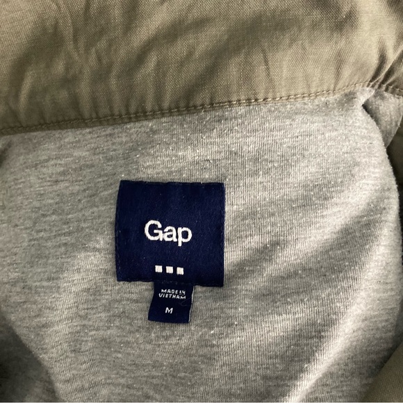 Gap women’s cotton jacket chore green size m lined - Picture 9 of 10